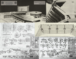 1981 Velodrome in Armenia. Framing design.